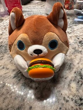 ZURU Snackles Series 2 Puppy holding a Sonic Burger 5in tall